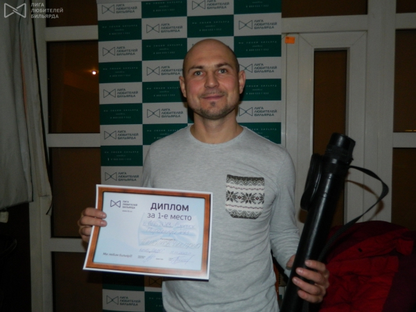 Дмитрий Тишенков отыграл ноябрь на 100 %